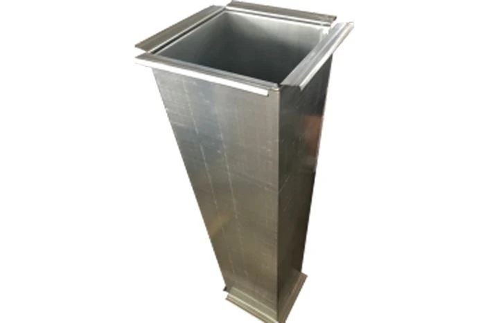 U shaped auto-duct-line-pipe